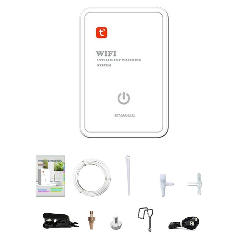 Smart Garden Irrigation System - Automatisches Tropfbewässerungssystem-Set Tuya Smart WLAN Garten-Bewässerungssteuerung