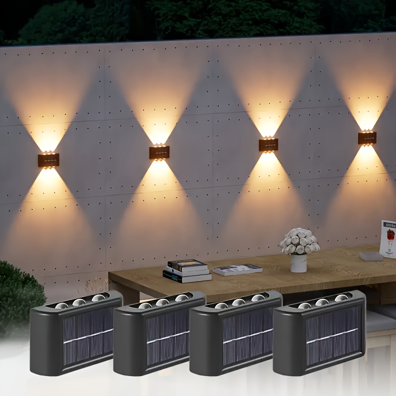 Smart Garden Light Camera - LED Solarleuchte für Außen, Wasserdichte Solar-Wandlampe