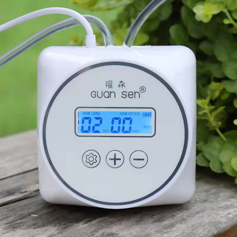 Smart Garden Irrigation System - Neues intelligentes Tropfbewässerungs-Wasserpumpen-Timer-System Garten pflanze automatische