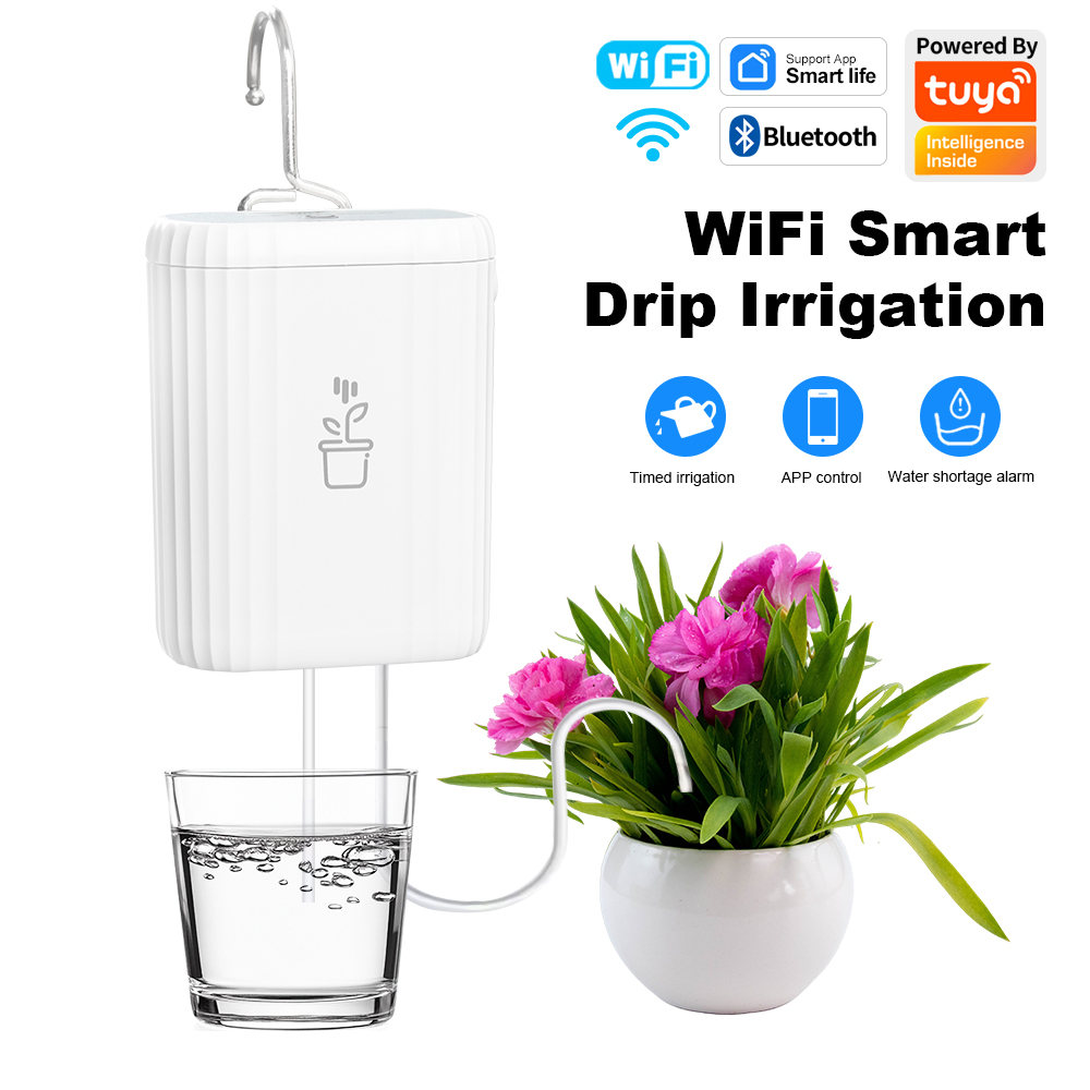 Smart Garden Irrigation System - WLAN-Smart-Tropfbewässerungssystem Automatisches Garten-Pflanzen- und Blumenbewässerungssystem Sprinkler-Tropfbewässerungsgerät