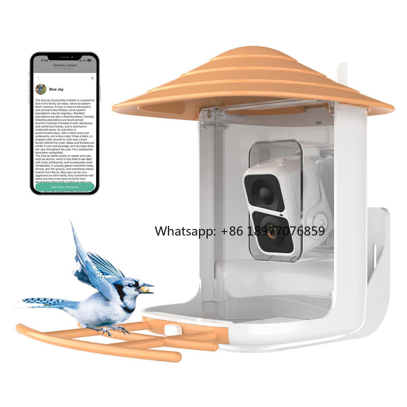 Smart Garden Ai - 2026 2L IP66 KI-gesteuerter Intelligenter Vogelfutterspender