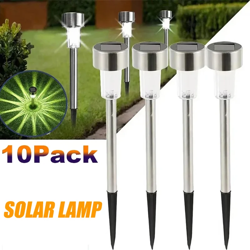 Smart Garden Light Camera - Solar-Außenleuchten, Gartenlampe, solarbetrieben, wasserdicht, Landschaftspfad im