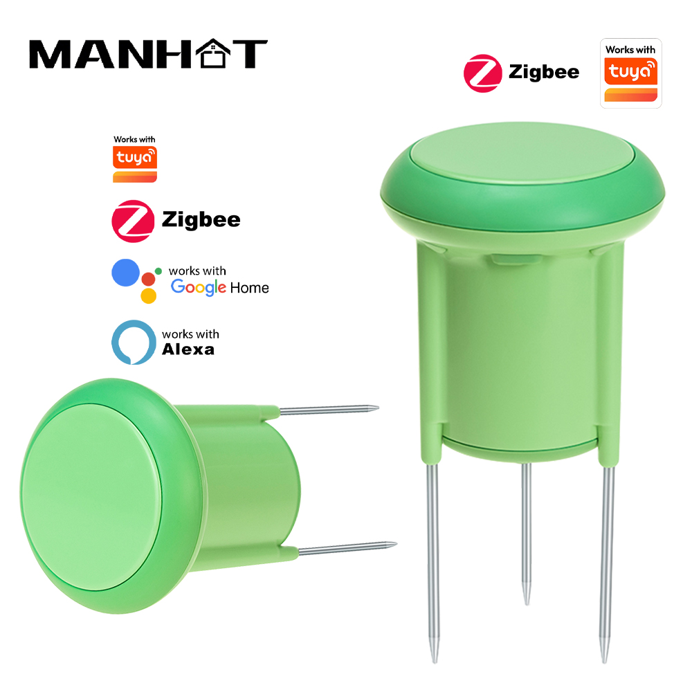 Smart Soil Sensor - Zigbee Smart Bodensensor Pflanzen-Temperatur- und Feuchtigkeitsmesser