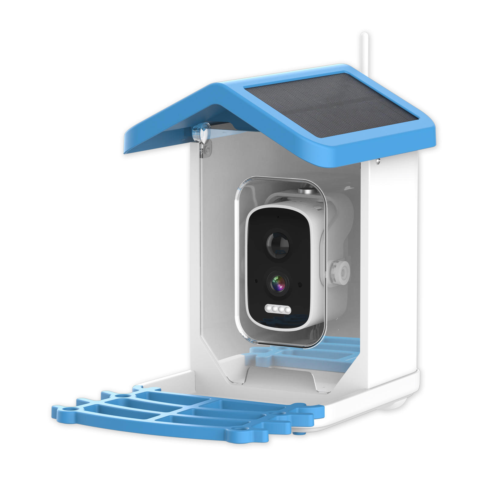 Smart Garden Ai - KI-gesteuerte WLAN-HD-Kamera mit automatischem Vogelfutterautomaten und