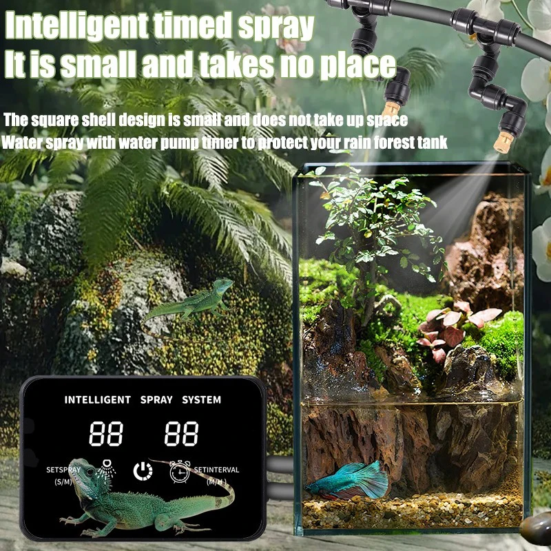 Smart Garden Click And Grow - Intelligente Reptilien Spray Bewässerung Timer System