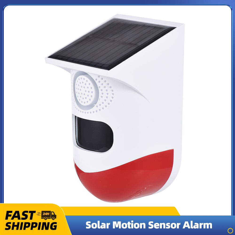 Smart Garden Light Camera - Solar-Bewegungsmelder-Alarm für den Außenbereich, 120 dB,