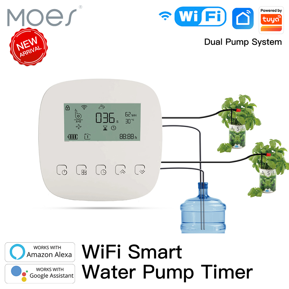 Smart Garden Irrigation System - WLAN Tuya Smart Bewässerungsautomat Automatischer Pflanzencontroller