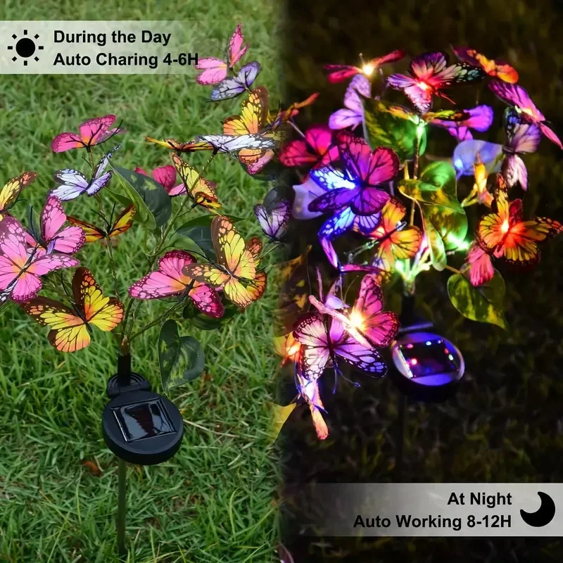 Solar-LED-Schmetterlings-Garte – Smart Garden Light Camera Bewertung und Preis