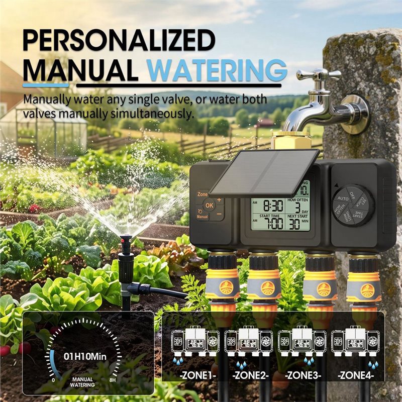 ABYN-Solar Bewässerungstimer A – Smart Garden Tap Timer Bewertung und Preis