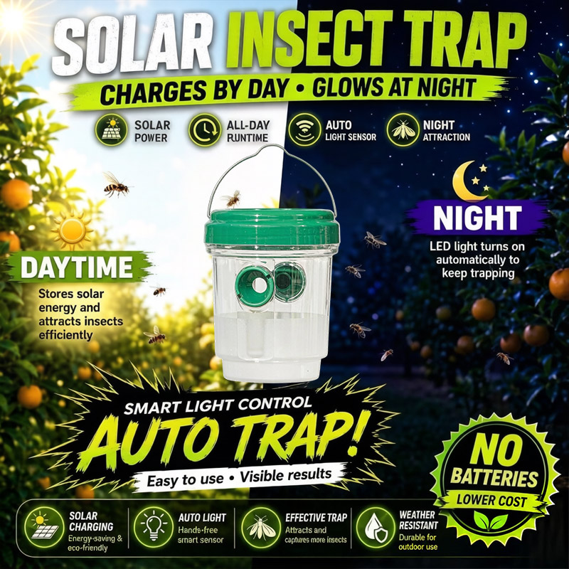 Solarbetriebene Fruchtfliegenf – Smart Garden Light Camera Bewertung und Preis