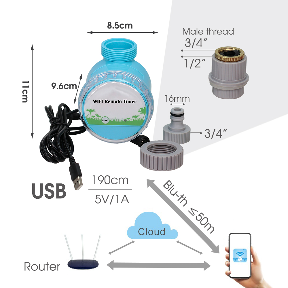 30-50m intelligentes Garten be – Smart Garden Irrigation System Bewertung und Preis