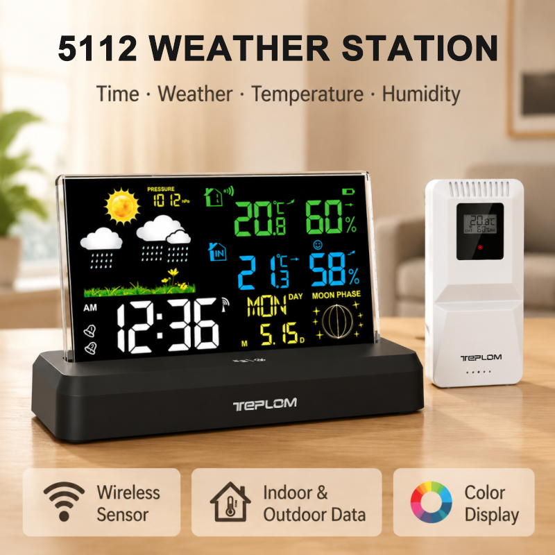Drahtlose Wetterstation, Innen – Garden Weather Station Bewertung und Preis
