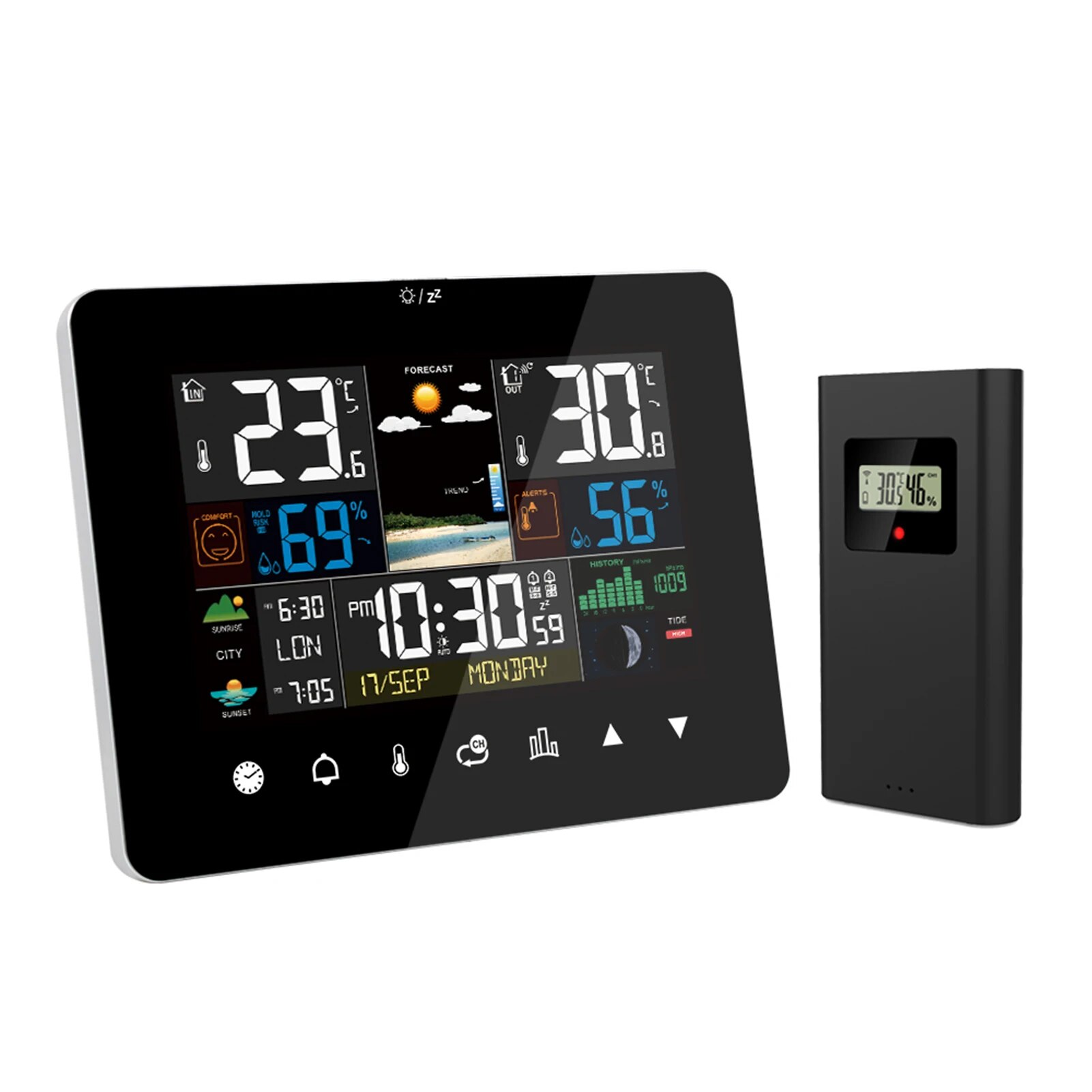 FJ3362G Wetterstation Wecker T – Garden Weather Station Bewertung und Preis