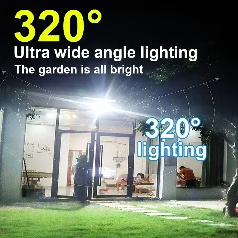 12000LM leistungsstarke Solar- – Smart Garden Light Camera Bewertung und Preis