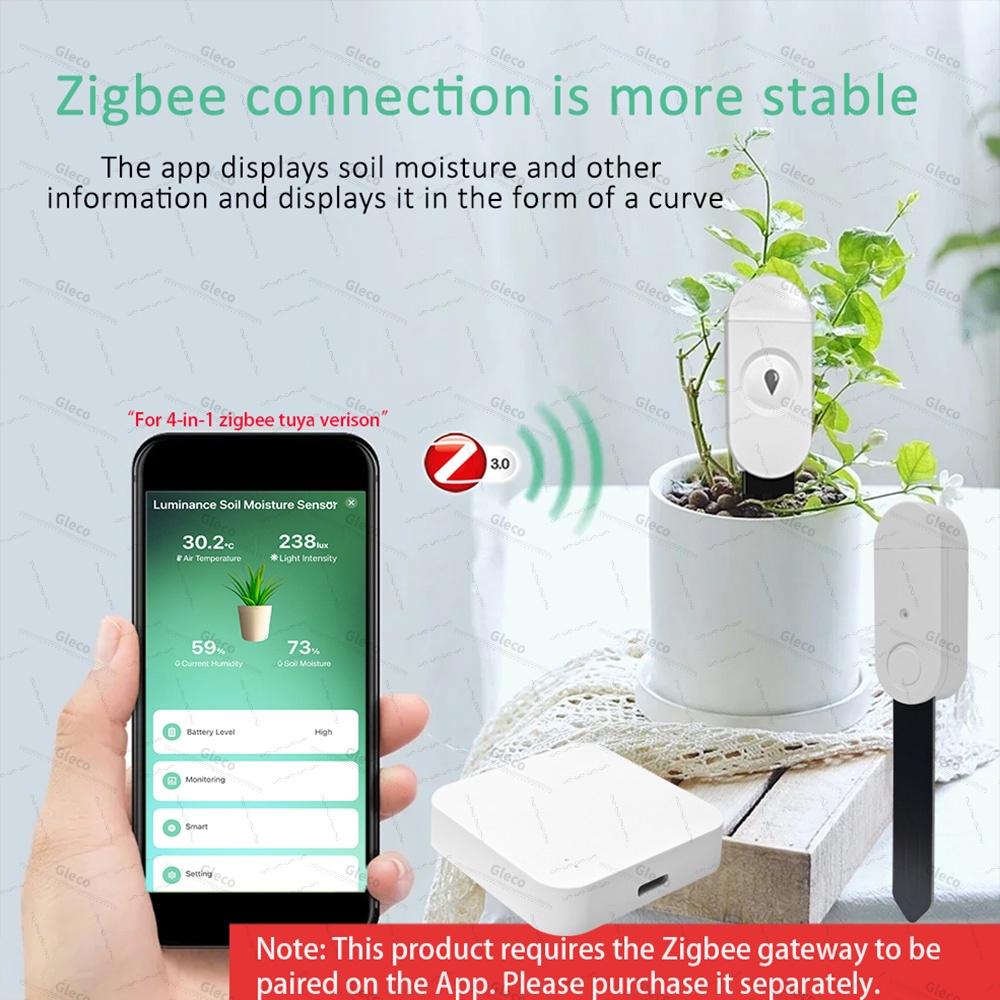 Zigbee Bodenfeuchtigkeitssenso – Smart Soil Sensor Bewertung und Preis