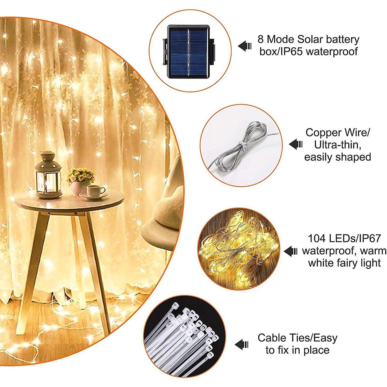 Solar-Sonnenschirm-Lichterkett – Smart Garden Light Camera Bewertung und Preis