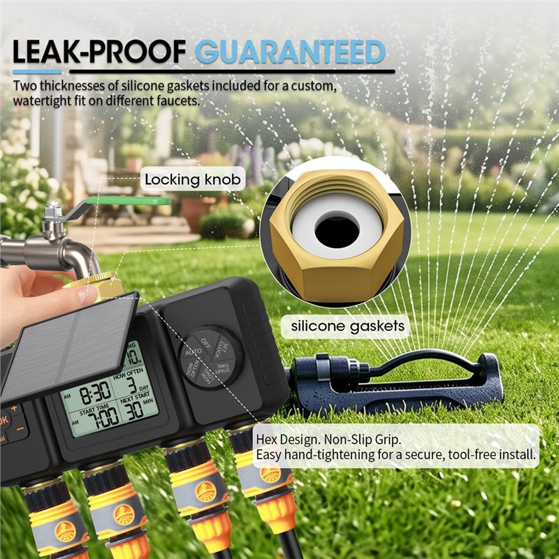 PHFU-Solar Bewässerungstimer A – Smart Garden Tap Timer Bewertung und Preis
