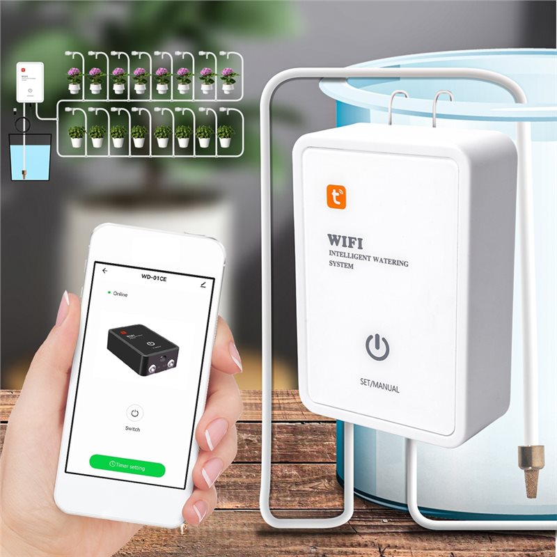 ABMR-Tuya Smart WLAN-Gartenbew – Smart Garden Irrigation System Bewertung und Preis