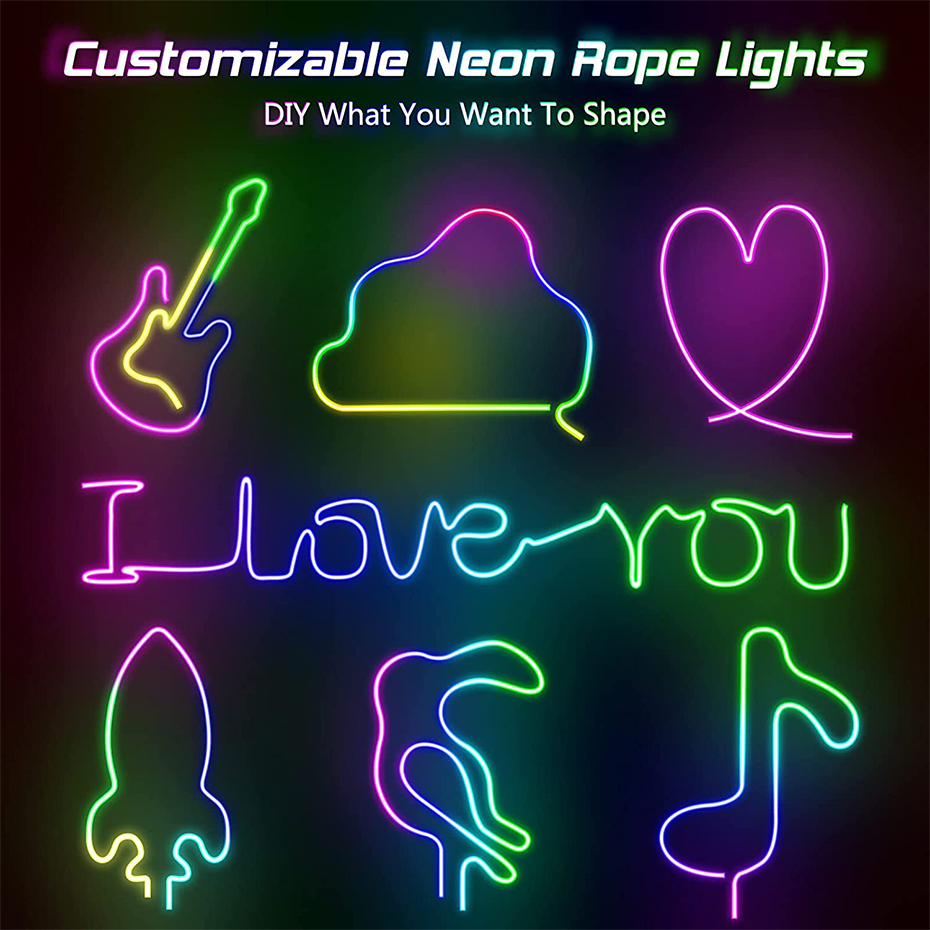 RGBIC LED Neon Streifen 12V 96 – App Smart Garden Bewertung und Preis