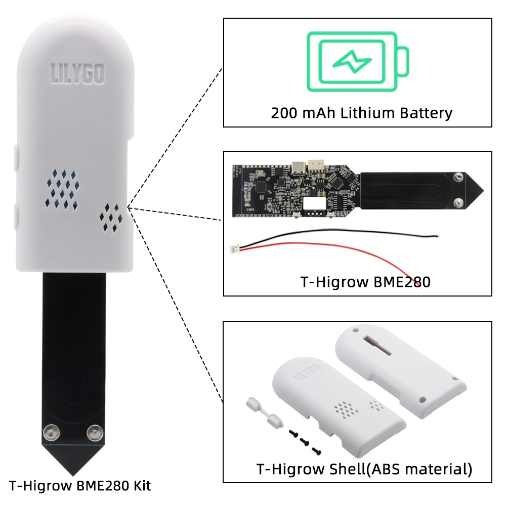 LILYGO® T-Higrow ESP32 Soil Te – Smart Garden Esp32 Bewertung und Preis