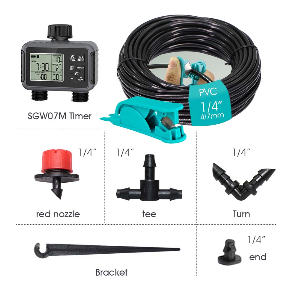 Duale Zonen Unabhängige LCD-An – Smart Garden Irrigation System Bewertung und Preis