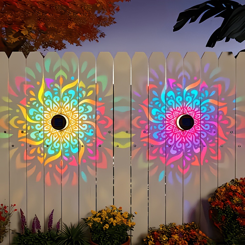 Solar-LED-Wandleuchte Mandala- – Smart Garden Light Camera Bewertung und Preis