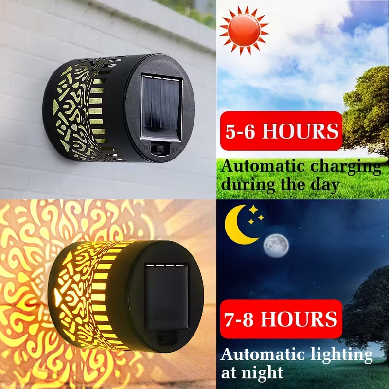 Solar-LED-Wandleuchte Mandala- – Smart Garden Light Camera Bewertung und Preis