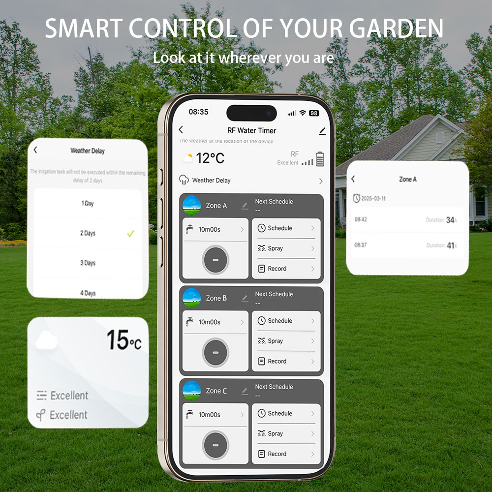 Tuya Wifi+RF433 3-Wege-Wassert – Smart Garden Timer Bewertung und Preis