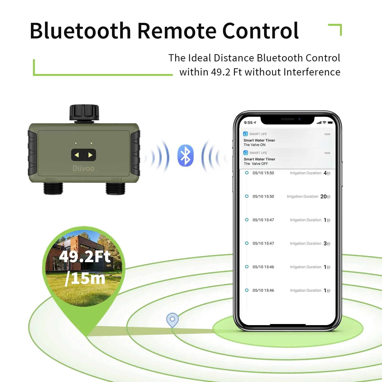Diivoo Zeitgesteuerter Sprinkl – Smart Garden Hose Bewertung und Preis