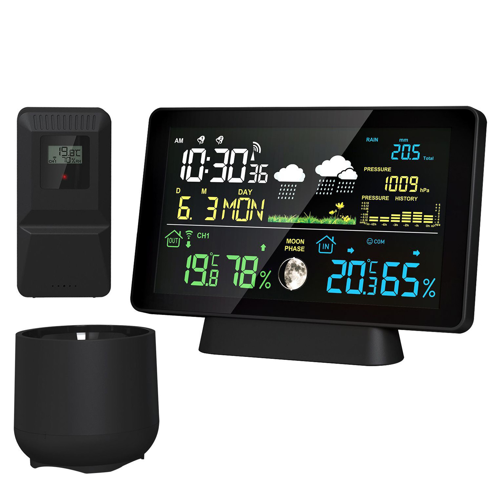 Drahtlose Wetterstation für de – Garden Weather Station Bewertung und Preis